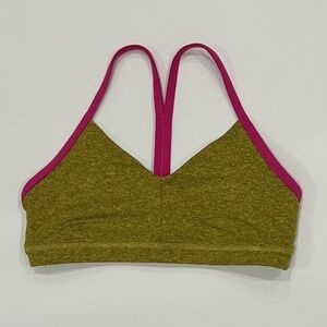 Fleo Reinette Sports Bra in Bronze Bamboo/Cabaret